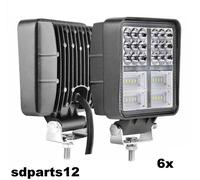 6x 162W LED Luce Fendinebbia Combo DRL Luce Diurna Lampada Camper Caravan Auto