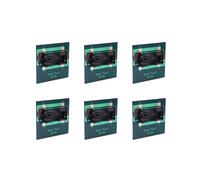 6X 1W 4V Ricaricabile AA Batteria Solare Cellulare con Base per 2XAA Sotto Carica Le Batterie Direttamente