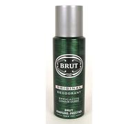 6X 200Ml BRUT Original Deodorante Spray Verde Bottiglia Per Spruzzare 1,2L