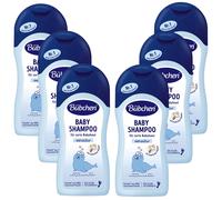 6x 200ml Bübchen Baby Shampoo Sensitive Con Naturale Camomilla per Delicato Haut