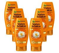 6x 200ml Garnier True Schätze Lavaggio Der Wunderbare Nährer Argan Balsamo