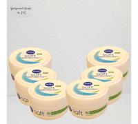 6X 200Ml Nivea Crema Soft Idratante Rinfrescante Per Viso E Corpo