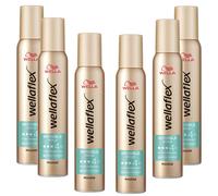 6X 200Ml Wellaflex Schiuma Fissante Invisible Hold Extra Forte 24H Flessibile