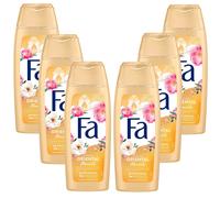 6x 250ml Fa Oriental Moments Wüstenrose- & Sandelholz- Profumo Cura Crema Doccia