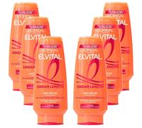 6x 250ml Loreal Paris Elvital Dream Length Costruzione Lavaggio Vitamina Rizinus
