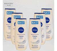 6x 250ml NIVEA Crema Soft Doccia Crema Vitamina Ph Ultra Doccia Mandorle