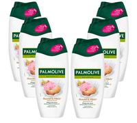 6x 250ml Palmolive Mandorla & Latte Crema Doccia Mantiene la Pelle,Con Fragranza