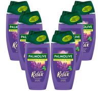 6x 250ml Palmolive Memories Of Nature Sunset Relax Doccia Con Lavanda Fragranza