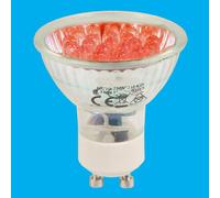 6x 2W 48 LED Rosso Colorato GU10 2-Pin Spot Lampadine Downlight Istantaneo Su [EEK: A+]