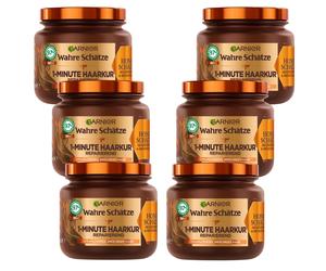 6X 340ML Garnier Veri Tesori Maschera Riparatrice 1 Minuto