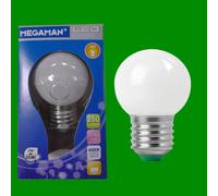 6x 3W (=25W) Megaman LED Golf Lampadina, Es, E27 Vite Lampada Globo 4000K [EEK: A+]