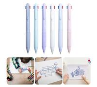 6X 4 In 1 Penna A Sfera Multicolore Retrattile 0.5Mm Per Scuola