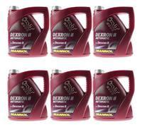 6X 4 Litri Originale MANNOL Olio Cambio Automatico DEXRON II Automatico