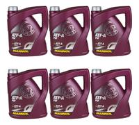 6X 4 Litri Originale MANNOL Olio Idraulico ATF-A PSF Fluido Idraulico