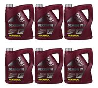 6X 4 Litri Originale MANNOL Olio Per Cambio Dexron VI Olio Per Cambio Automatico