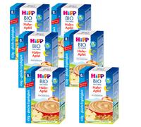 6x 450g HiPP Bio Milchbrei Buona Notte Avena Apple Senza Zuccheri Aggiunti 9