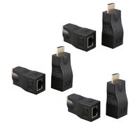 6X 4K 3D 1.4 30M Extender A RJ45 Corso Cat 5e / 6 Adattatore Ethernet LAN Network