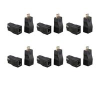 6X 4K 3D 1.4 30M Extender A RJ45 Corso Cat 5E / 6 Adattatore Ethernet LAN Network