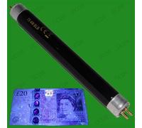 6x 4W UV T5 Luce Nera Blb 150mm Tubo Lampadina Contraffatto Soldi Checker