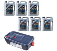 6X 5 Litri Liqui Moly Top Tec 4600 5W-30 Olio Motore + Contenitore Per Olio