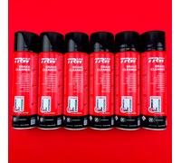 6x 500 mL TRW Detergente Per Freni E Pulitore Per Frizione Spray In Bombole