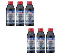 6x 500ml Liqui Moly 4433 Hochleistungs-Getriebeöl (GL4 75W-90 per Audi Ford VW