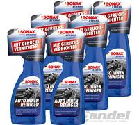 6x 500ml SONAX Xtreme Pulizia Interno Auto Innenraumpflege Detergente Cruscotto