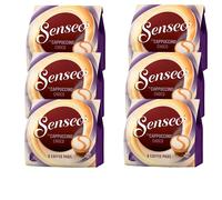 6X 8 Senseo Caffè Pads Cappuccino Choco Per Supporto Doppio Milk Range Cremoso