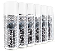 6x AABCOOLING H&O Compressed Gas Duster 400 ml PULIZIA ARIA COMPRESSA PULITOR...