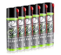 6x AABCOOLING Pulitore Freni 500 ml - Detergente Universale, Detergente per la pulizia, Rapida e Pulita, Deterge cerchi, disch e pastiglie, Elimina grasso, morchie e polvere, uso Officina e Fai-da-te