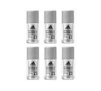 6x ADIDAS PRO INVISIBLE 72H ANTITRASPIRANTE ROLL-ON 6X50ML DA UOMO VENDITORE UE