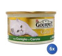 GOURMET GOLD DADINI IN SALSA CON CONIGLIO & CAROTE 85 GR.