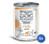 Monge Special Dog Excellence Bocconcini Pollo Umido Adult Medium – 24 x 400 g
