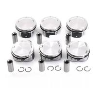 6x anelli a pistone set std φ84,5 mm compatibile con 3,2 motori FSI adatta a modelli A4 B7 A6 C6 A8 inclusi i codici del motore Auk BKH BPK