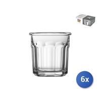 Confezione 6 Bicchieri In Vetro Temperato Eskale 18,6 Cl Trasparente ARC