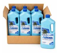 6x AURORA Tropicale 1,5L Detergente Pavimenti Lava Igienizza Casa Pulizia