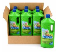 6x AURORA Verde 1,5L Detergente Pavimenti Lava Deodora Igienizza Multiuso Casa