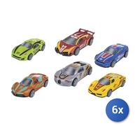 6x Automodello Globo 41877 SPIDKO Retrocarica 1:43 Assortito COLORE MODELLO