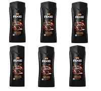 6x AXE MEN DARK TEMPTATION GEL DOCCIA 3IN1 6x250ml / 6x8,45 fl oz