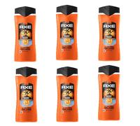 6x AXE MEN SUNSET FRESH GEL DOCCIA 3IN1 6x250ml / 6x8,45 fl oz