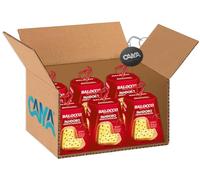 6X Balocco Mini Pandoro Soffice con Gocce di Cioccolato Specialità Italiana 80g [CAIYA® BOX da 6 Confezioni]