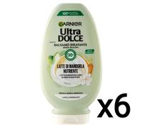 6x Balsamo Garnier Con Latte Di Mandorla E Linfa D'agave Bio Nutriente