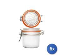 6x Barattoli Home con decoro sweethome e capacità di cc 200