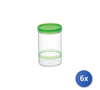 6x Barattoli Milleusi Tondi Grande 25 Cosmoplast