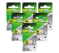 6x Batteria Alcalina Alta Tensione GP 4LR44 A544 PX28A 6V