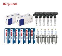 6x Beru Bobina + 6x Bosch Candela Doppio Platino per Audi A5 Cabriolet 8F7 S5