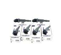 6x Beru Bobina Accensione ZSE144 per BMW 1er E81 E88 E82 3er E90 E91 E92 5er
