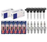 6x Beru By Elettrico Bobina + NGK Candela per Citroën Xantia Break X1 2.0i