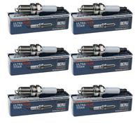 6x BERU Candele per Fiat 500 312_1.2 169 1.1 Ford Ka RU8 Sirion M3_1.3 J2_