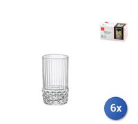 Bormioli Rocco America '20s Set 6 Bicchieri Shot Liquorino